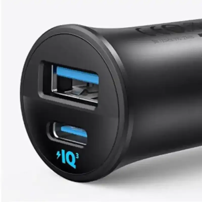 شارژر فندکی anker car charger 30w 2 ports-a2741